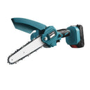 Set foarfeca de grădina si mini drujba, 2 acumulatori 48V, brat telescopic 2m