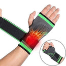 Orteza Elastica Pentru Incheietura Mana, Ajustabila Cu Bretea Elastica, Material Elastic Respirabil, Marime Universala, Pentru Mana Stanga Sau Dreapta