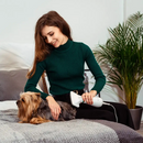 Perie cu feon 2 in 1 pentru animale, functie uscator de par