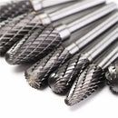 Set 8 freze Carbura, 6MM, Mari pentru Metal