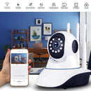 Camera de supraveghere HD, rotire 360, WiFi, 3 Antene, Monitor Bebe, Night Vision, Rotire Automata