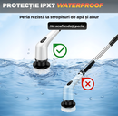 Perie Electrica Rotativa, 7 in 1, Capete interschimbabile, 2 viteze reglabile